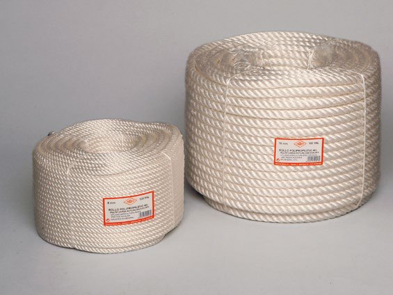 Tradineur - Cuerda trenzada de polipropileno, madeja de cordón